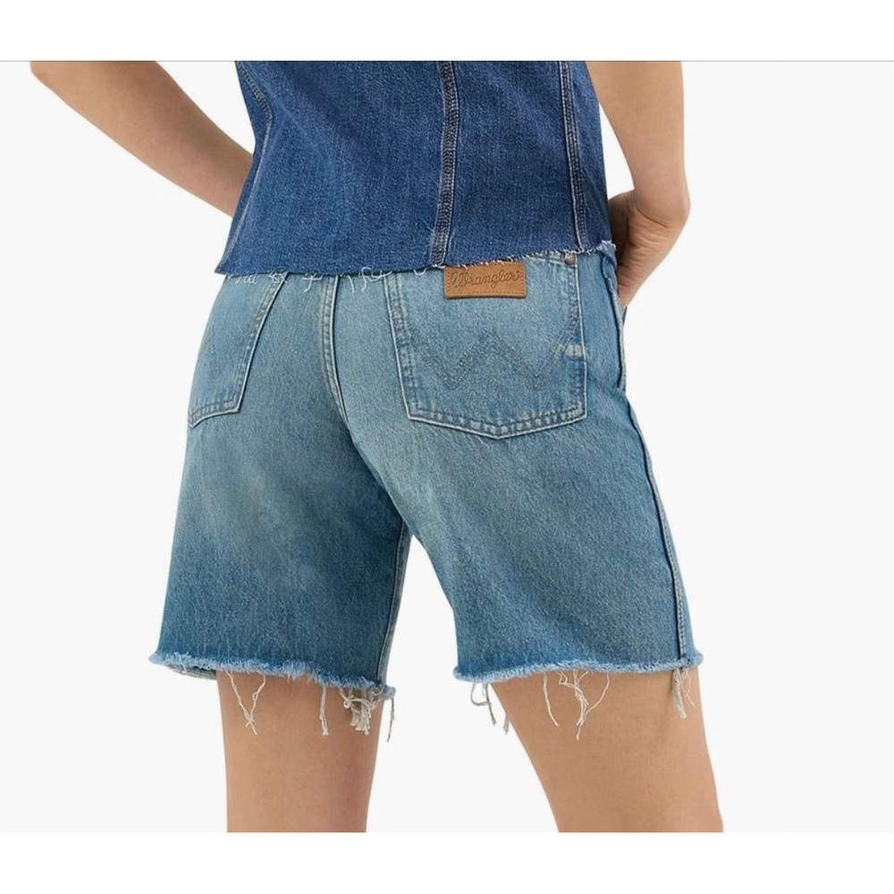 Free People x Wrangler High-Rise Cowboy Short | SZ 25‎ | NWT